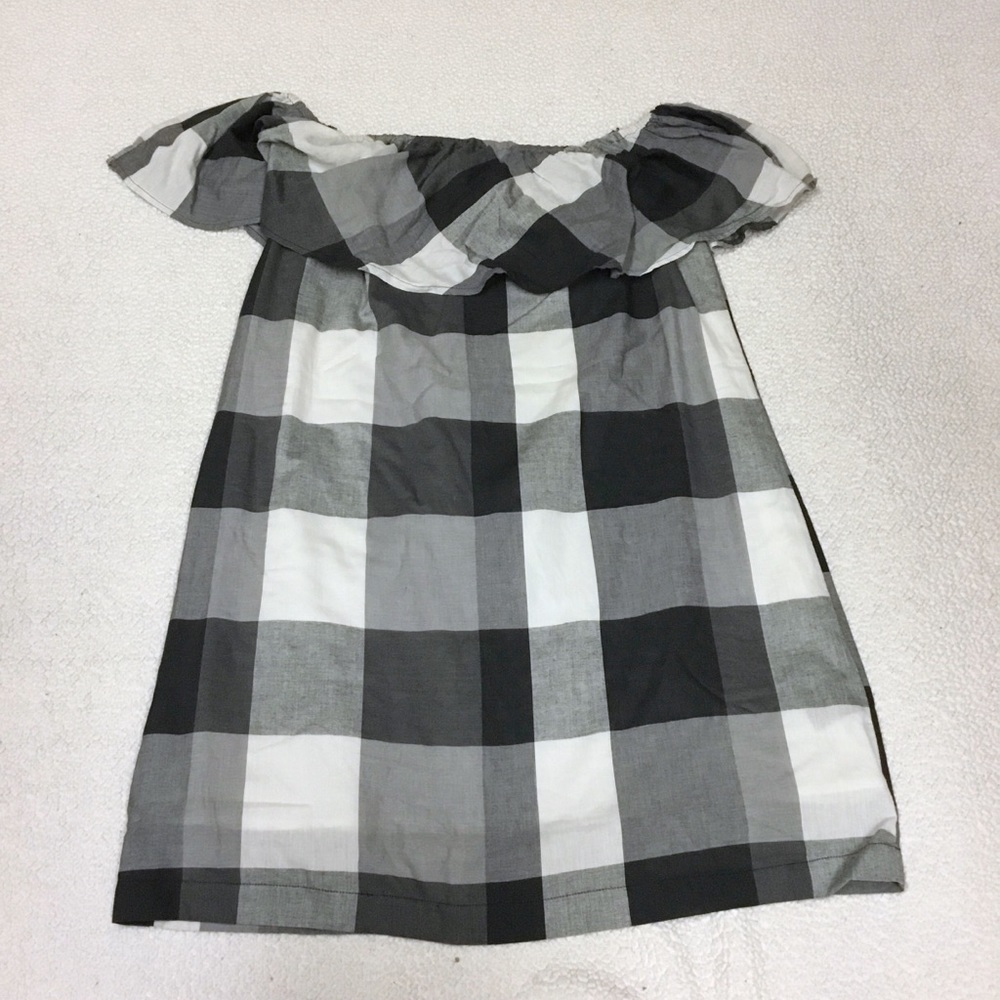Gingham Ruffle Dress - Picture 3 of 6